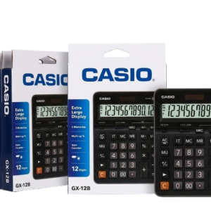 آلة حاسبة مكتبية 12 خانة رقمية - كاسيو Casio (طراز 12B GX)