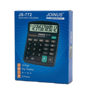 آلة حاسبة مكتبية عملية وواضحة الشاشة ماركة Joinus - موديل JS-772