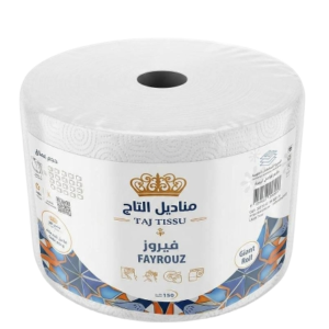 رول مناديل التاج فيروز الفاخر (عبوة 3 × 1)